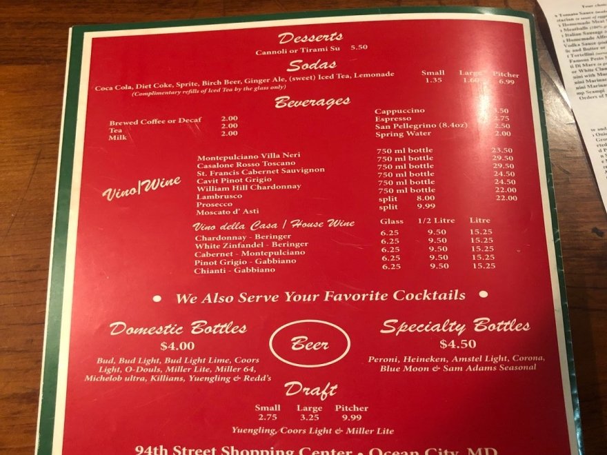 Trattoria Lombardi's Restaurant